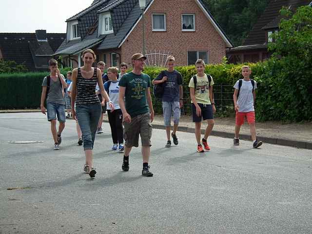Ferienfahrt 2013 - 1. Tag