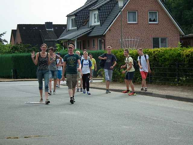 Ferienfahrt 2013 - 1. Tag