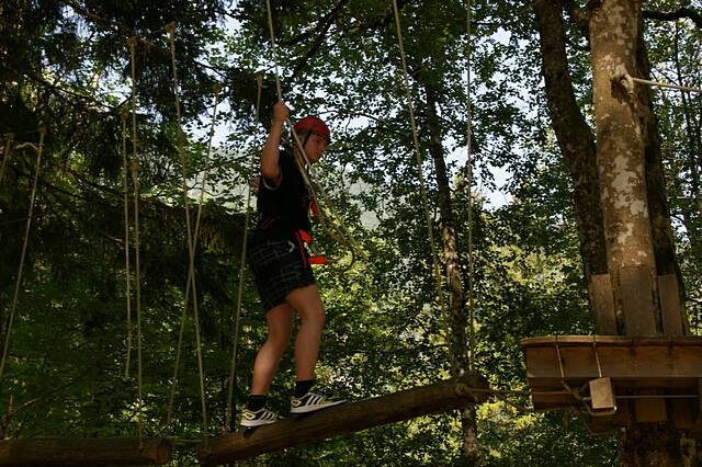 Ferienfahrt 2015 - Hochseilgarten