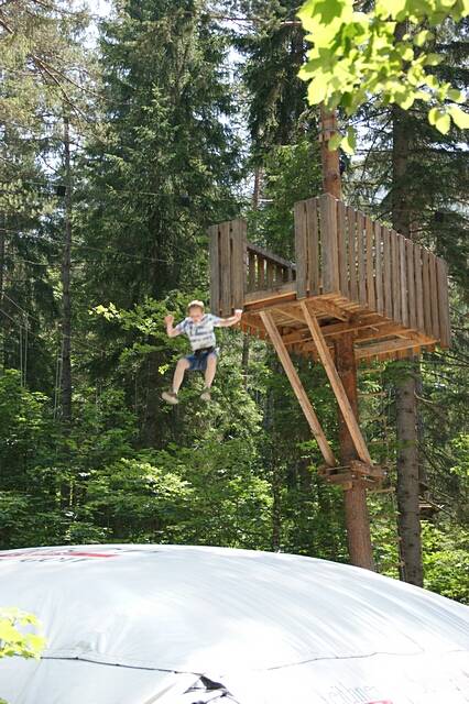 Ferienfahrt 2015 - Hochseilgarten