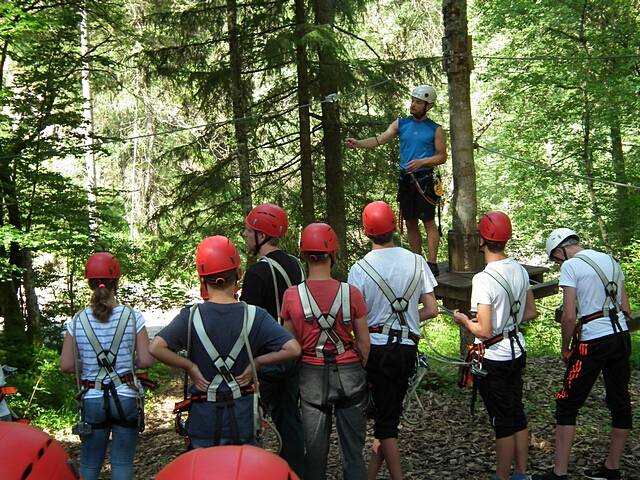 Ferienfahrt 2015 - Hochseilgarten