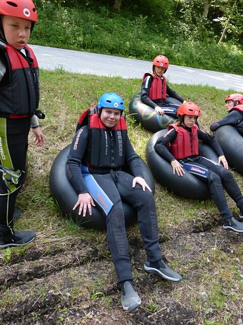 Ferienfahrt 2015 - Schlauchreiten