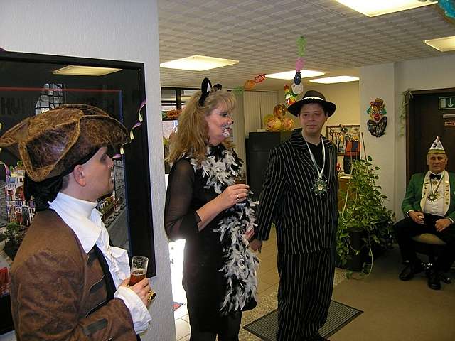 Weiberfastnacht in der Volksbank