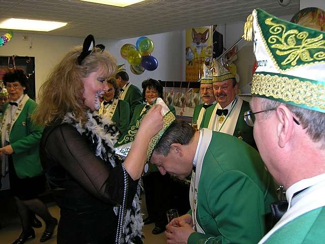 Weiberfastnacht in der Volksbank