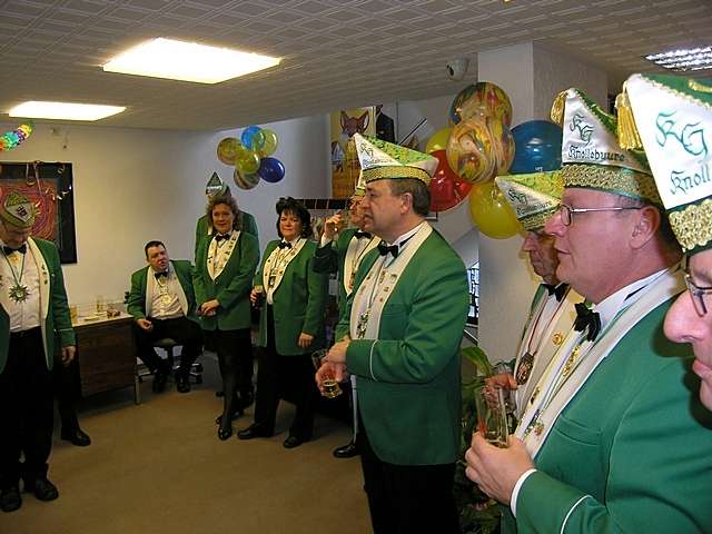 Weiberfastnacht in der Volksbank