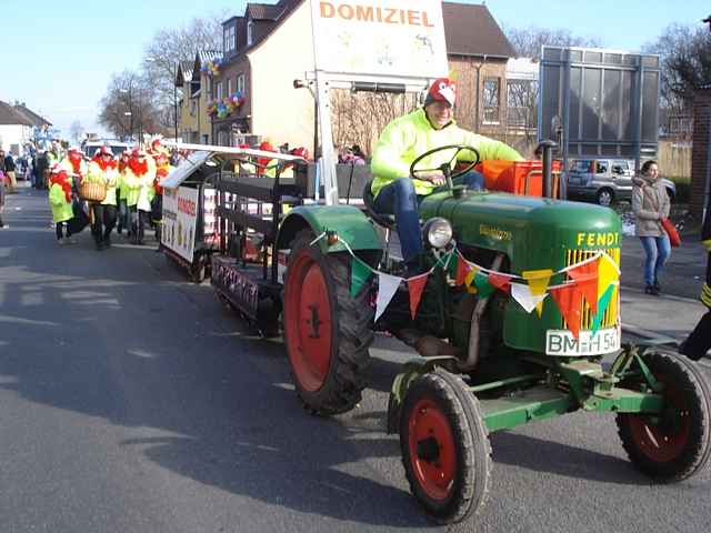 Karnevalszug 2013 - Bilder aus dem Zug