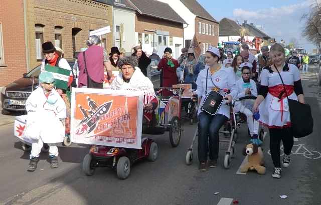 Karnevalszug 2014 - Bilder aus Bergerhausen