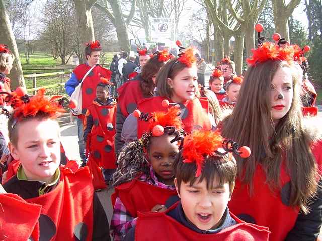 Karnevalszug 2014 - Bilder aus dem Zug