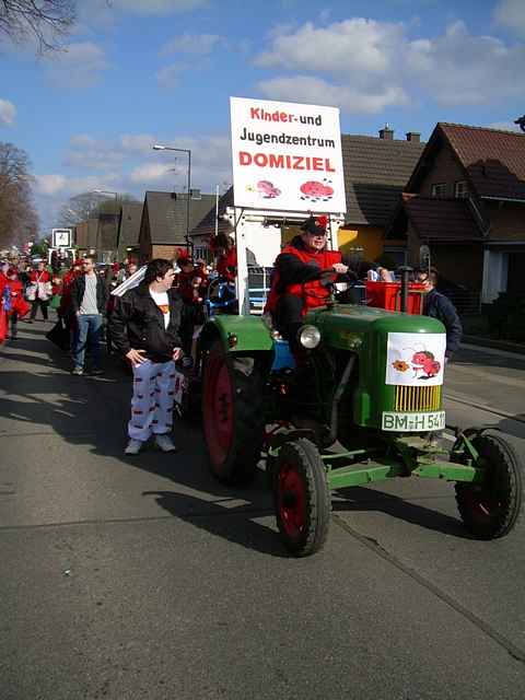 Karnevalszug 2014 - Bilder aus dem Zug