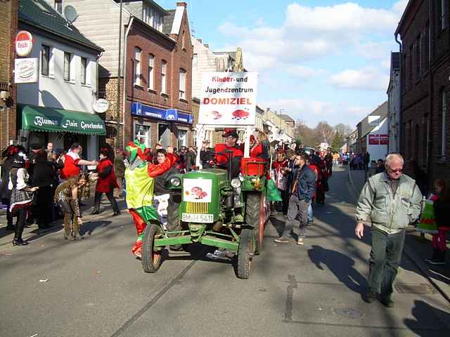 Karnevalszug 2014 - Bilder aus dem Zug