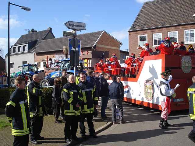 Karnevalszug 2014 - Bilder aus dem Zug