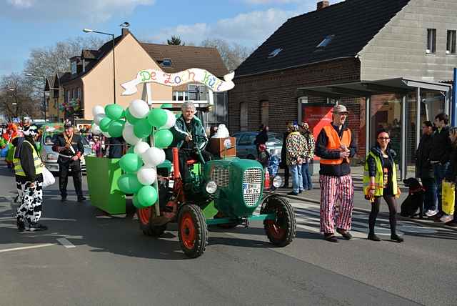 Karnevalszug 2014 - Bilder aus Bergerhausen