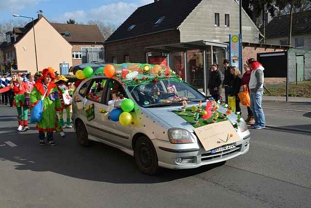 Karnevalszug 2014 - Bilder aus Bergerhausen