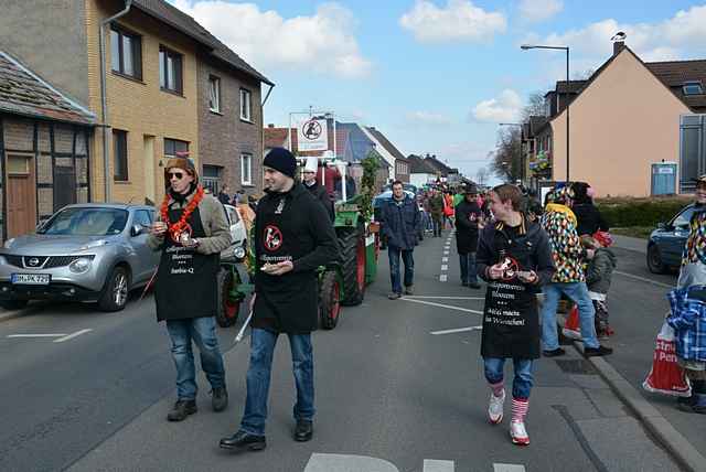 Karnevalszug 2014 - Bilder aus Bergerhausen