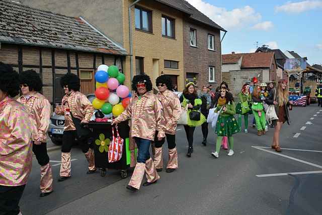 Karnevalszug 2014 - Bilder aus Bergerhausen