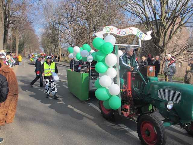 Karnevalszug 2014 - Bilder an der Kommandeursburg