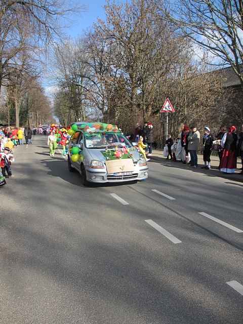 Karnevalszug 2014 - Bilder an der Kommandeursburg