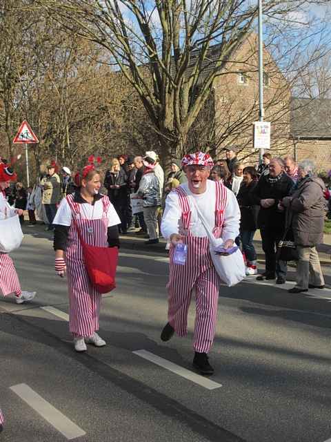 Karnevalszug 2014 - Bilder an der Kommandeursburg