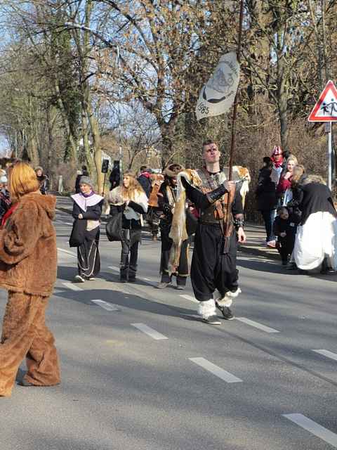 Karnevalszug 2014 - Bilder an der Kommandeursburg