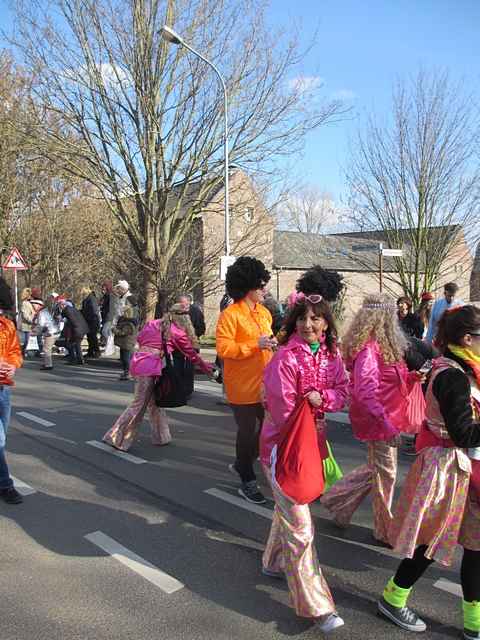 Karnevalszug 2014 - Bilder an der Kommandeursburg