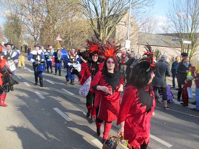 Karnevalszug 2014 - Bilder an der Kommandeursburg