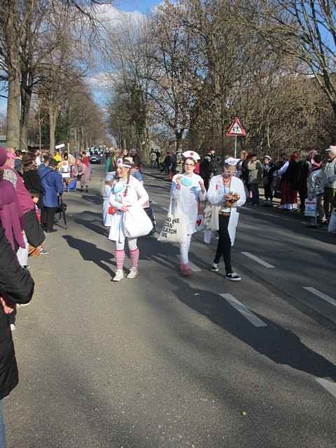 Karnevalszug 2014 - Bilder an der Kommandeursburg