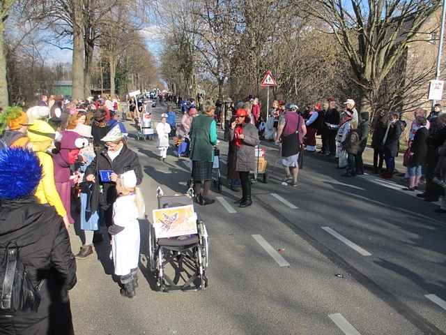 Karnevalszug 2014 - Bilder an der Kommandeursburg