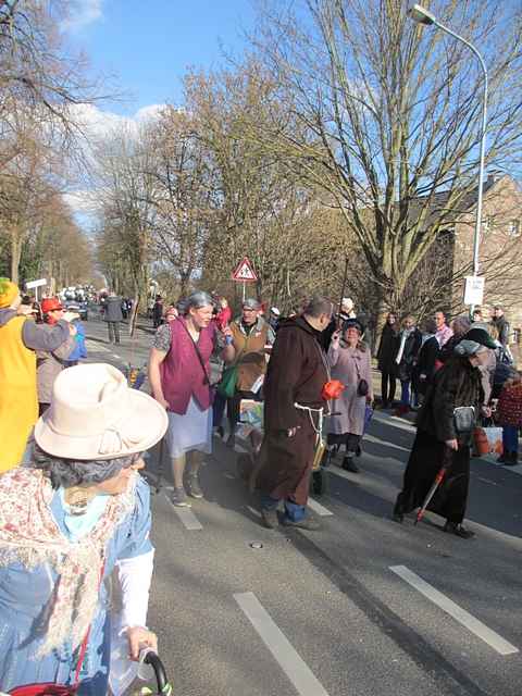 Karnevalszug 2014 - Bilder an der Kommandeursburg