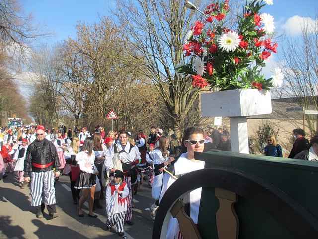 Karnevalszug 2014 - Bilder an der Kommandeursburg