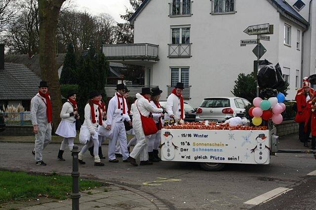 Karnevalszug 2016 - Bilder aus dem Zug