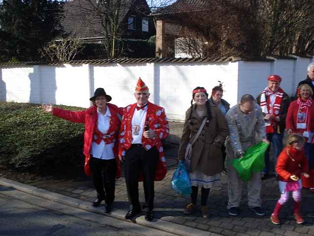 Karnevalszug 2015 - Bilder aus dem Zug