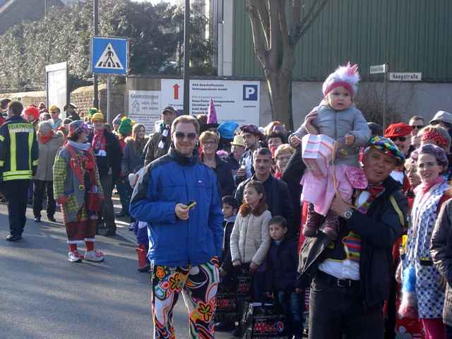 Karnevalszug 2015 - Bilder aus dem Zug