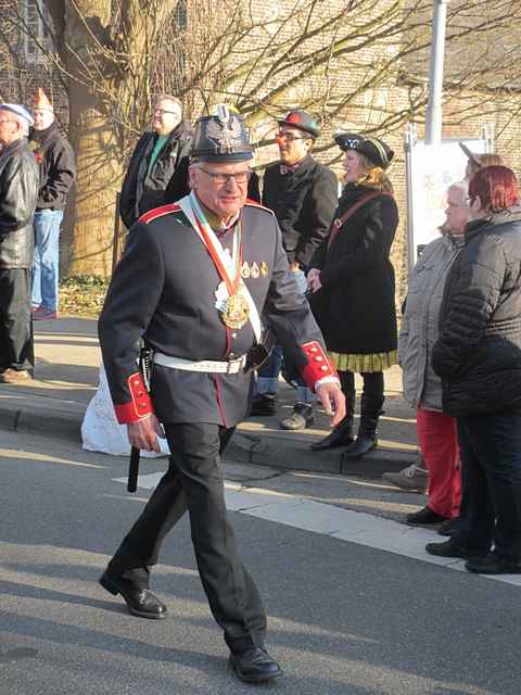 Karnevalszug 2015 - Bilder an der Kommandeursburg