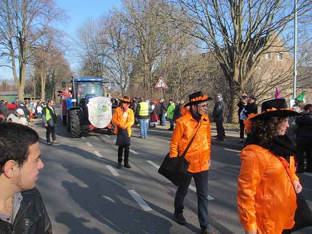 Karnevalszug 2015 - Bilder an der Kommandeursburg