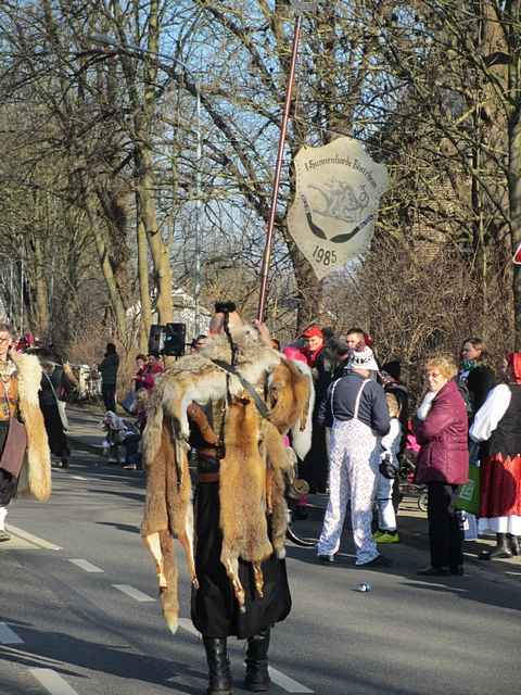 Karnevalszug 2015 - Bilder an der Kommandeursburg