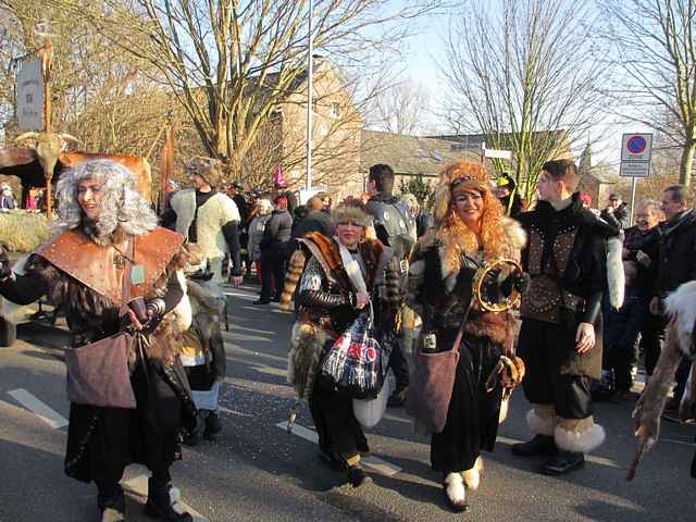 Karnevalszug 2015 - Bilder an der Kommandeursburg