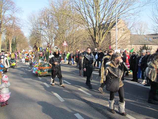 Karnevalszug 2015 - Bilder an der Kommandeursburg