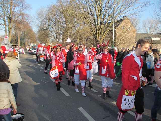 Karnevalszug 2015 - Bilder an der Kommandeursburg