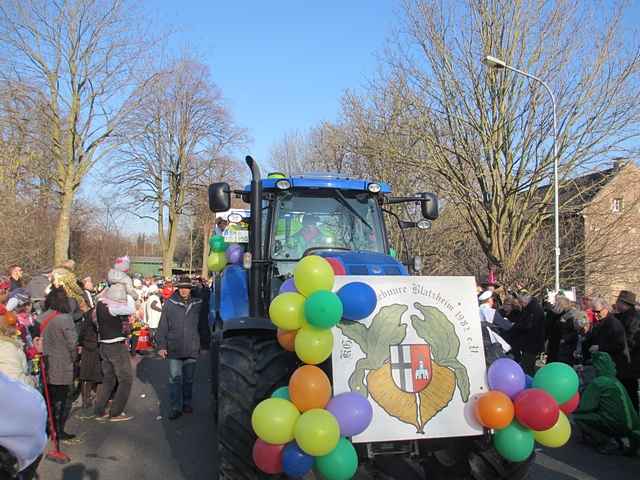 Karnevalszug 2015 - Bilder an der Kommandeursburg