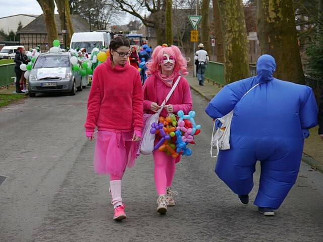 Karnevalszug 2016 - Bilder aus dem Zug