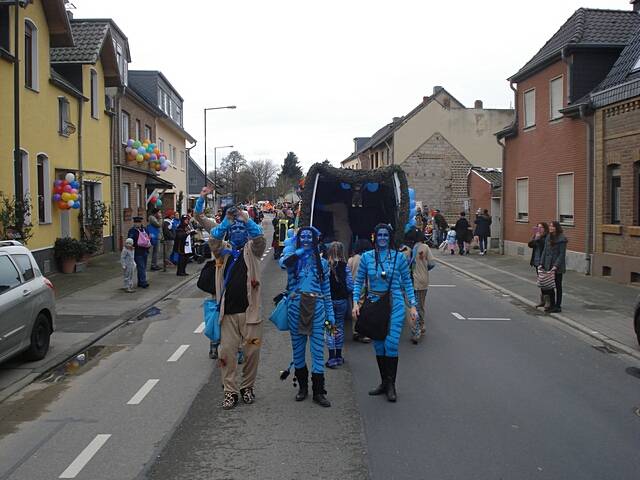 Karnevalszug 2016 - Bilder aus dem Zug