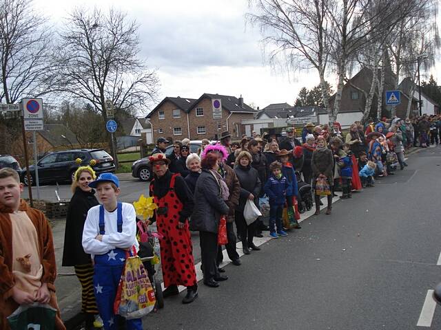 Karnevalszug 2016 - Bilder aus dem Zug