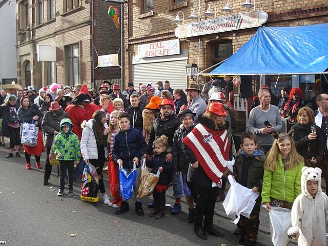 Karnevalszug 2016 - Bilder aus dem Zug