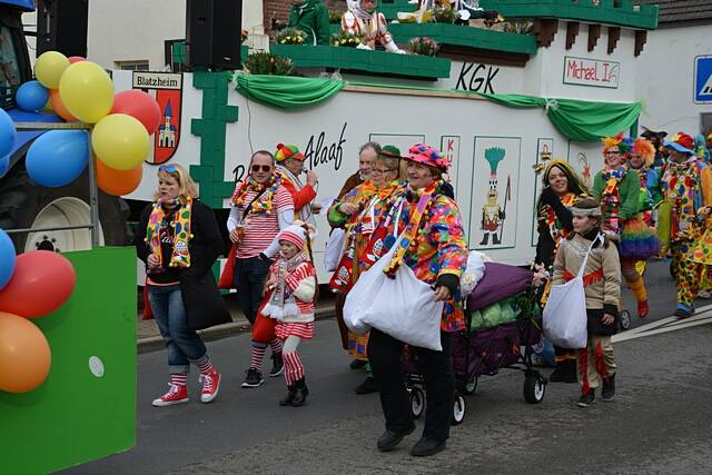 Karnevalszug 2016 - Bilder aus Bergerhausen