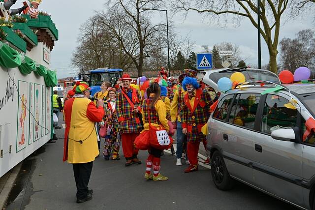 Karnevalszug 2016 - Bilder aus Bergerhausen