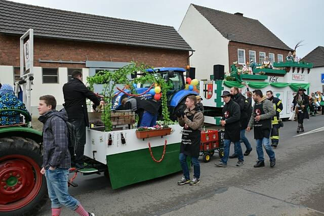 Karnevalszug 2016 - Bilder aus Bergerhausen