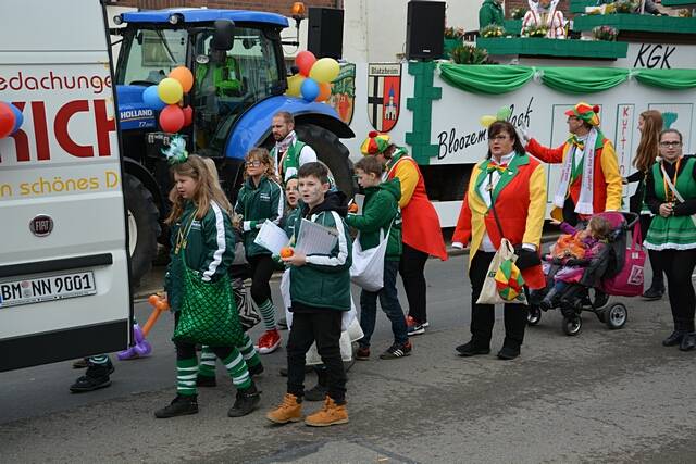 Karnevalszug 2016 - Bilder aus Bergerhausen