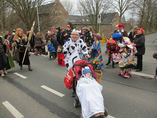 Karnevalszug 2016 - Bilder an der Kommandeursburg