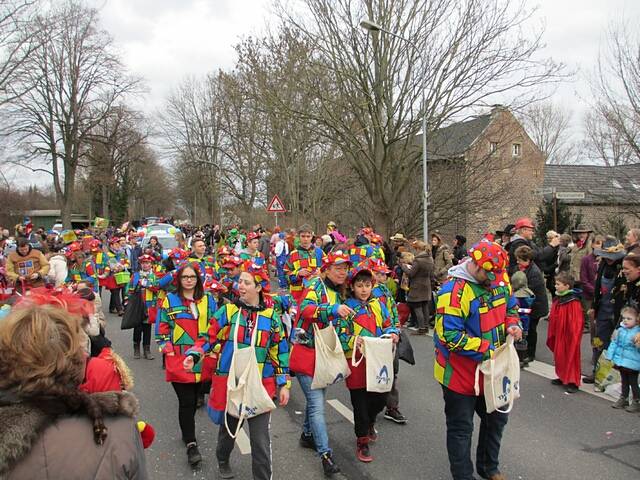 Karnevalszug 2016 - Bilder an der Kommandeursburg