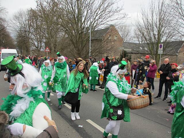 Karnevalszug 2016 - Bilder an der Kommandeursburg